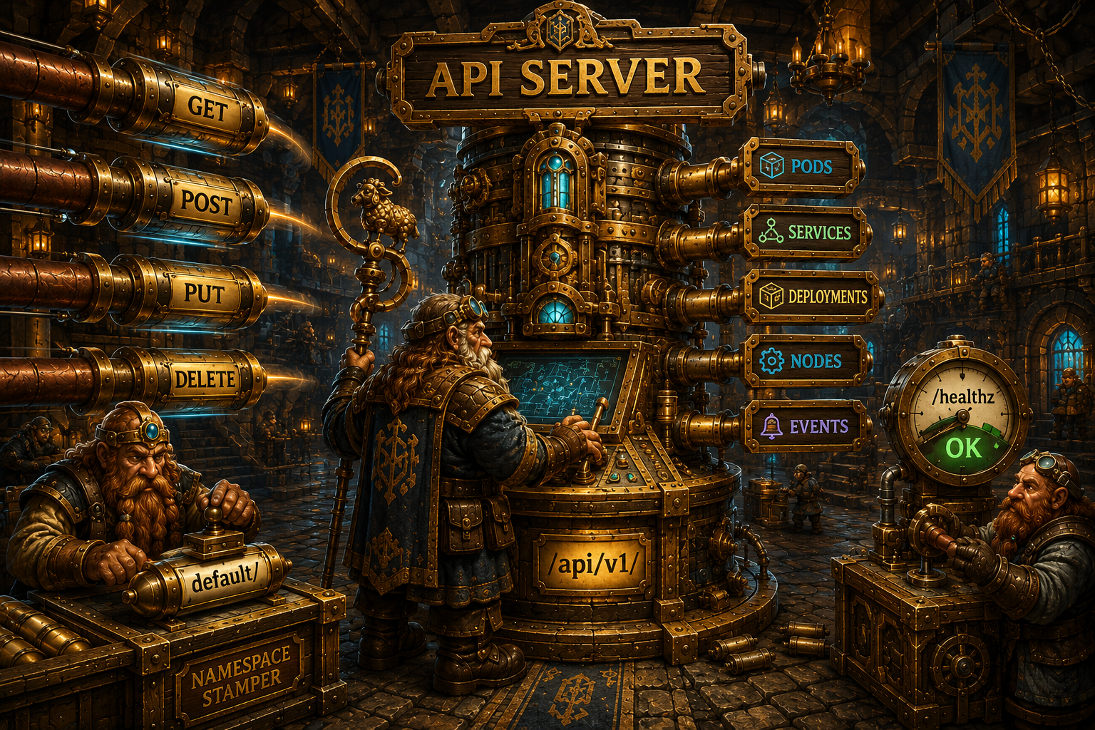 Kubernetes API Server за 300 рядків