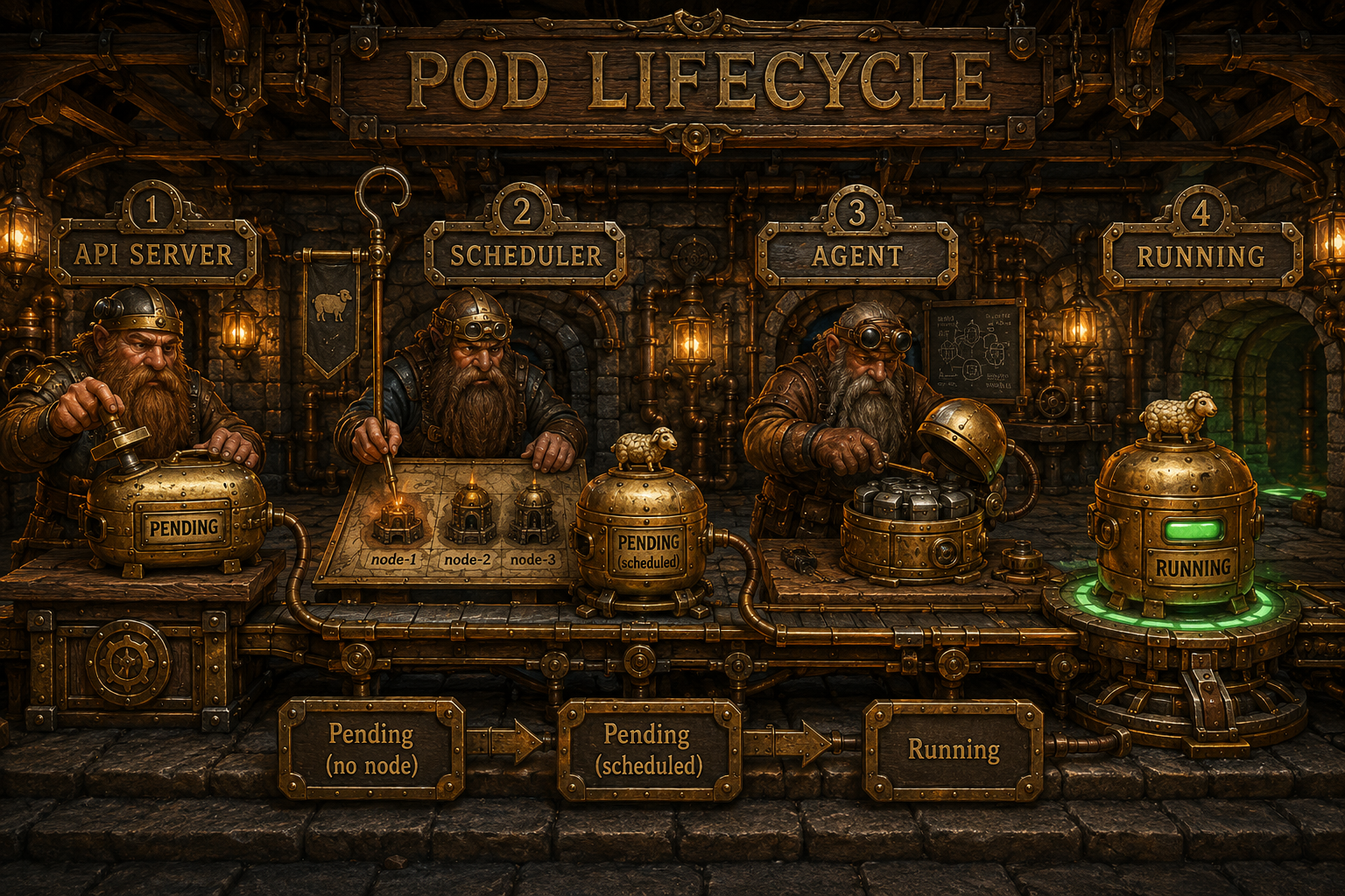Pod Lifecycle: від Pending до Running