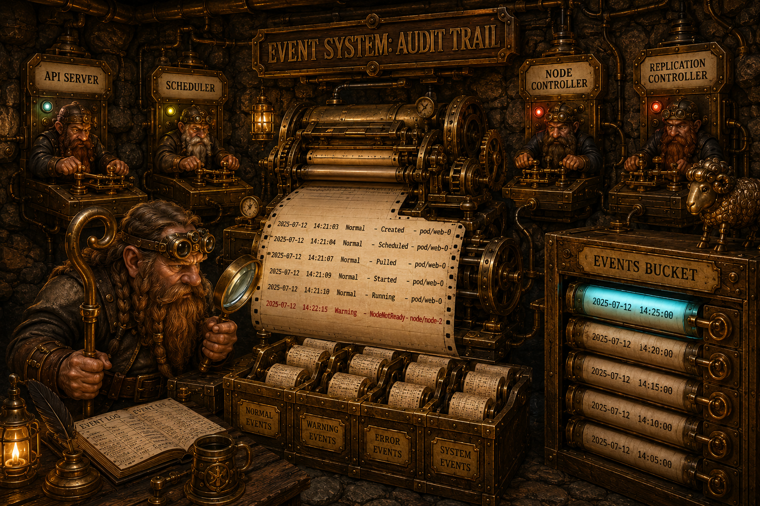 Event System: audit trail для кластера