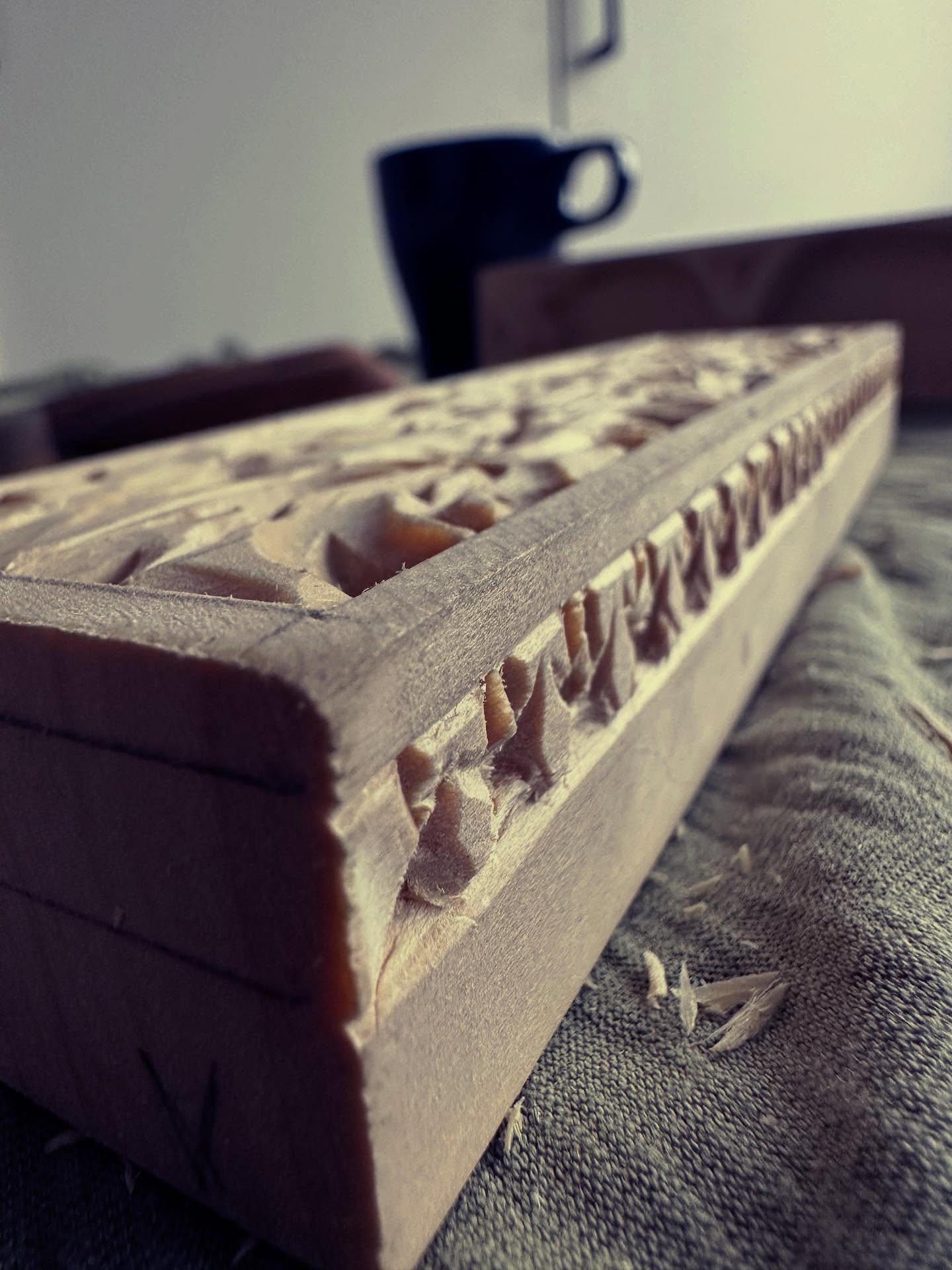 Surface finishing detail Surface finishing detail