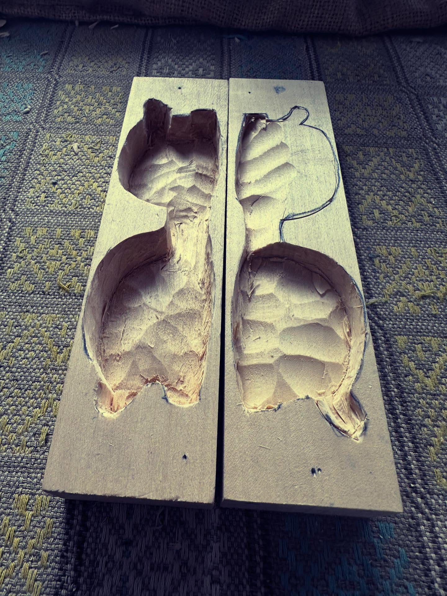 Box bottom view Box bottom view