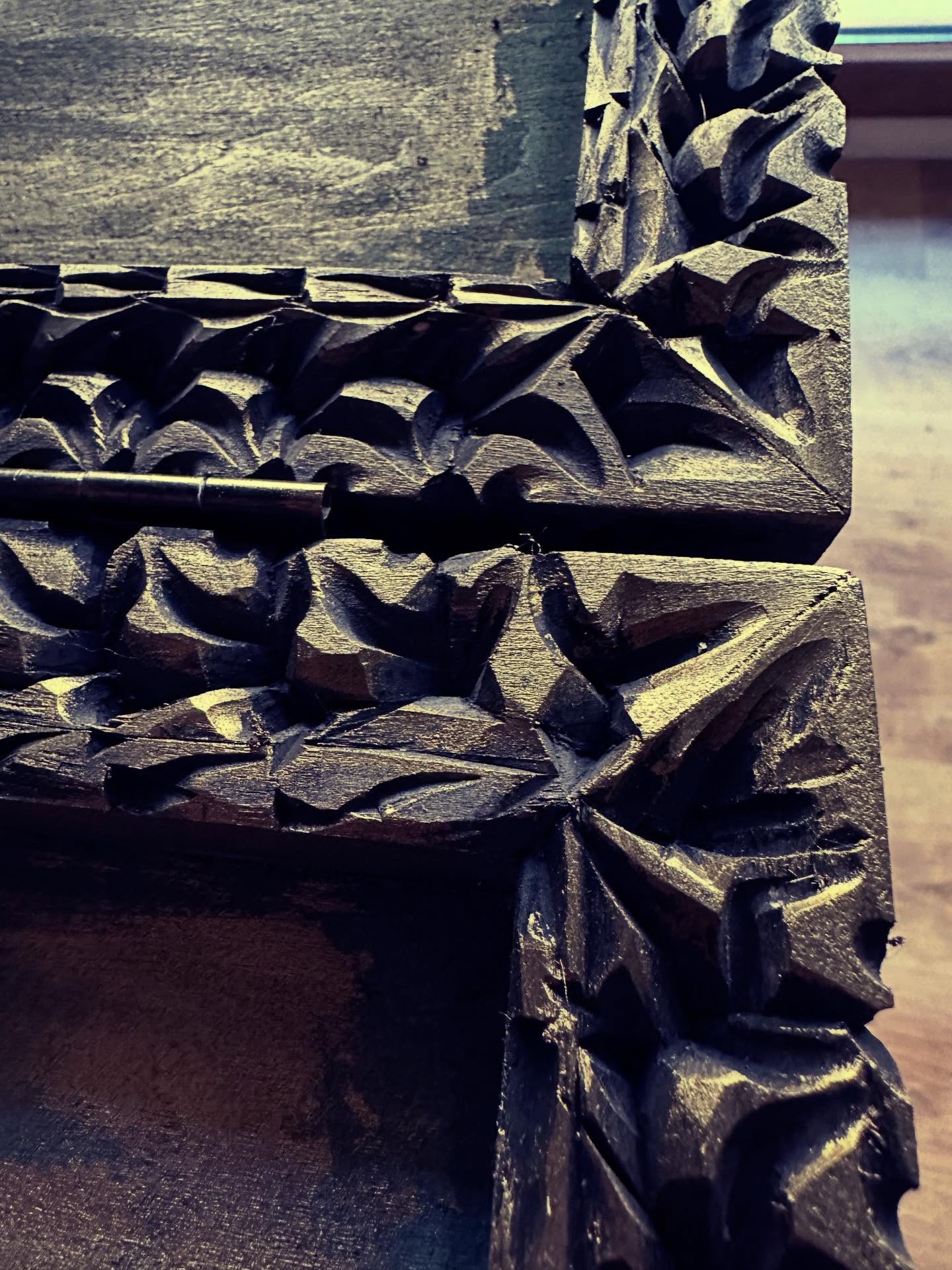 Corner detail colored Corner detail colored